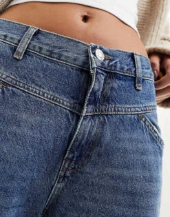 Mango Mid Waist Baggy Jeans With Rips In Medium Blue For Women Mid Blue -Mango Sales 205290557 5