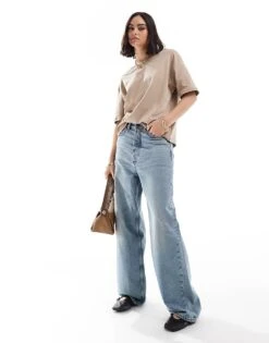 Mango Premium Boxy T-shirt In Light Beige For Women -Mango Sales 206391798 4