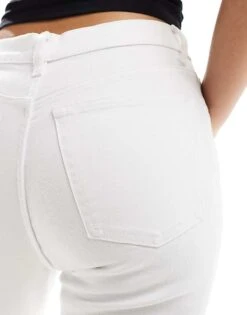 Mango Slim Crop Jean In Light Blue For Women -Mango Sales 206437566 3