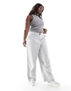 Mango Curve Washed Vest In Charcoal For Women -Mango Sales 206563402 4