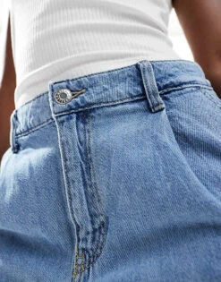 Mango Relaxed Straight Leg Jeans In Light Blue For Women -Mango Sales 206568647 3