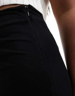 Mango Straight Leg Slouchy Tailored Trousers In Black For Women -Mango Sales 206718376 5