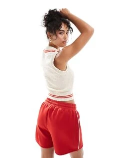 Mango Tipped Edge Knitted Vest In Light Beige For Women -Mango Sales 206848137 3