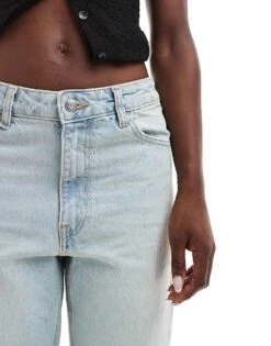 Mango Mom Jeans In Light Wash Blue For Women -Mango Sales 206848290 3