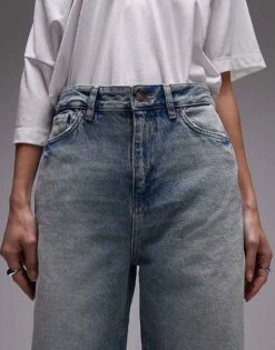 Mango Oversized Denim Jeans In Light Blue For Women 9 Mango Oversized Denim Jeans In Light Blue For Women -Mango Sales 207042678 4