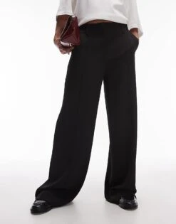 Mango Fluid Floaty Trousers In Black For Women -Mango Sales 207102509 2
