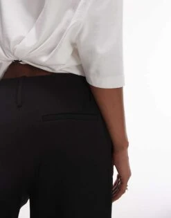 Mango Fluid Floaty Trousers In Black For Women -Mango Sales 207102509 4