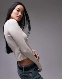 Mango Button Up Cardigan In Beige For Women -Mango Sales 207108429 4