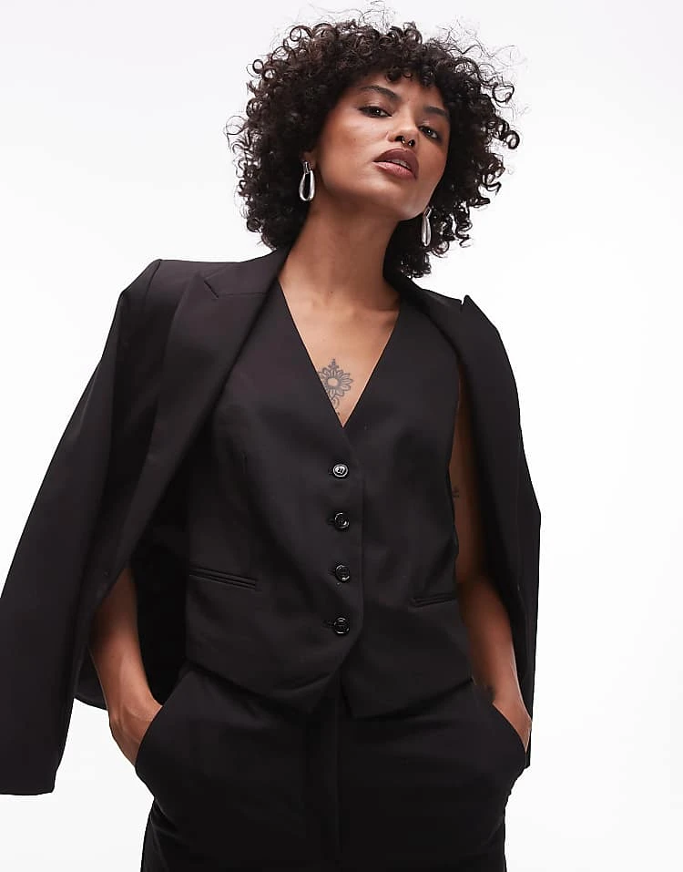 Mango Suit Co-ord In Black 3 Mango Suit Co-ord In Black - Image 3