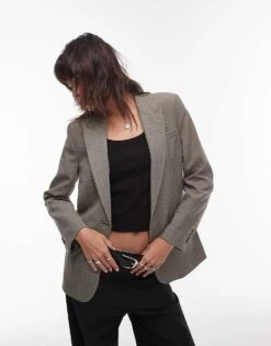 Mango Single Breasted Blazer In Beige For Women -Mango Sales 207283523 1 beige 1