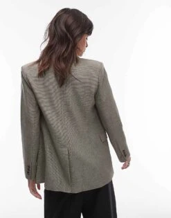 Mango Single Breasted Blazer In Beige For Women -Mango Sales 207283523 3