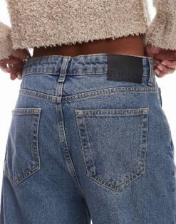 Mango Capsule Loose Straight Leg Jeans In Light Blue For Women -Mango Sales 207283583 4