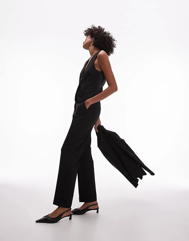 Mango Suit Co-ord In Black 4 Mango Suit Co-ord In Black - Image 4