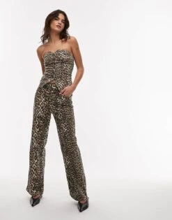 Mango Leopard Print Co-ord