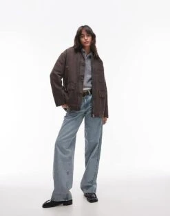 Mango Parka With Cord Collar In Dark Red For Women -Mango Sales 207284722 4