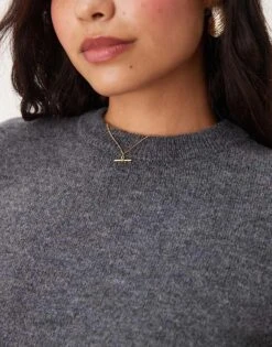 Mango Fluffy Jumper In Grey For Women -Mango Sales 207285121 4