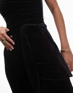 Mango One Shoulder Straight Leg Jumpsuit In Black For Women -Mango Sales 207287825 4