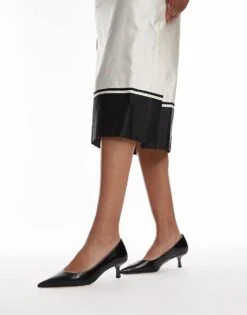 Mango Low Heel In Black For Women -Mango Sales 207288341 4