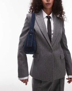 Mango Suede Adjustable Strap Shoulder Bag In Navy For Women -Mango Sales 207678626 4