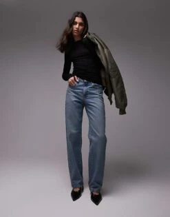 Mango Long Sleeve Soft Touch Top In Black For Women -Mango Sales 207802211 3