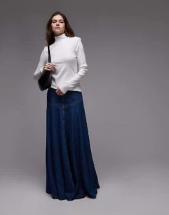 Mango Button Detail Neck Long Sleeve Top In White For Women -Mango Sales 207833774 3