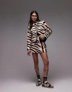 Mango Pony Hair Co-ord In Zebra Print -Mango Sales 207833775 1 zebraprint 1