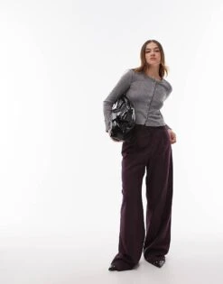 Mango Crew Neck Cardigan In Grey For Women -Mango Sales 207881041 2