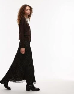 Mango Oversized Cardigan In Dark Brown For Women -Mango Sales 207881255 3