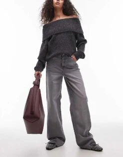 Mango Straight Leg Jean In Light Grey For Women -Mango Sales 207881645 1 lightgrey 1