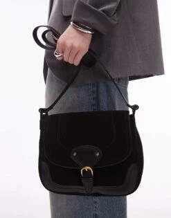 Mango Leather Western Crossbody In Black For Women -Mango Sales 207933053 3