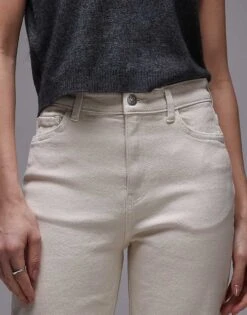 Mango Relaxed Mom Jeans In White For Women -Mango Sales 207957937 4