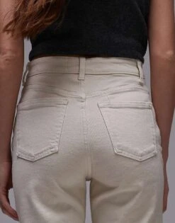 Mango Relaxed Mom Jeans In White For Women -Mango Sales 207957937 5