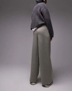 Mango Flared Jogger In Pale Green For Women -Mango Sales 207988889 3