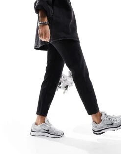 Mango Relaxed Mom Jeans In Black For Women -Mango Sales 208072777 3