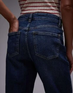 Mango Relaxed Mom Jeans In Washed Blue For Women -Mango Sales 208072803 4