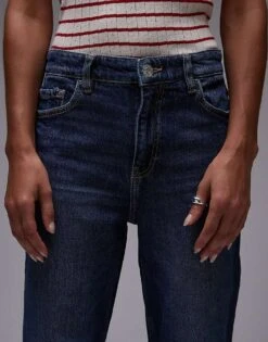 Mango Relaxed Mom Jeans In Washed Blue For Women -Mango Sales 208072803 5