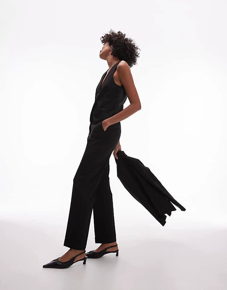 Mango Suit Co-ord In Black 2 Mango Suit Co-ord In Black - Image 2