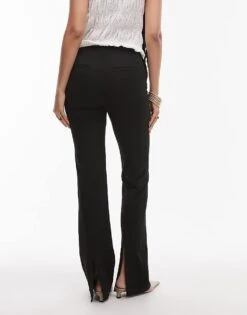 Mango Capsule Flare Leg Trouser Co-ord In Black For Women -Mango Sales 208126359 4
