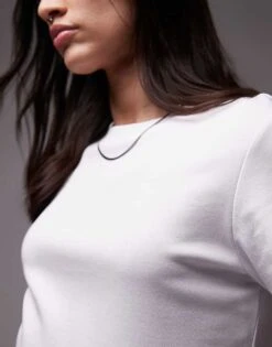 Mango Premium T-shirt In White For Women -Mango Sales 208147675 3