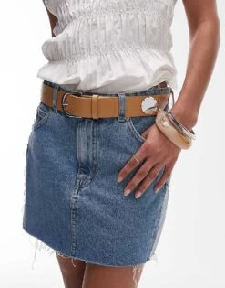 Mango Mirror Detailed Belt In Light Beige For Women -Mango Sales 208351587 1 lightbeige 1